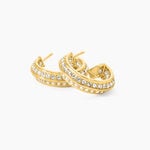 Cr&eacute;oles Guess G Crystal Acier Jaune Oxyde De Zirconium - Cr&eacute;oles Femme | Marc Orian