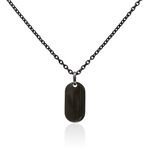 Collier Phebus Him Casual Acier Noir - Colliers fantaisie Homme | Marc Orian