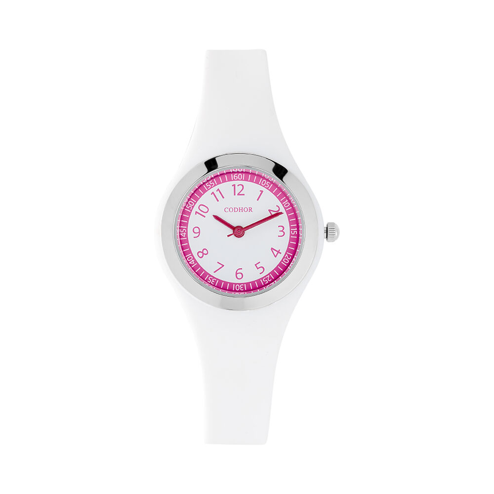 Montre Codhor Kid Camille Blanc - Montres avec chiffres Enfant | Marc Orian