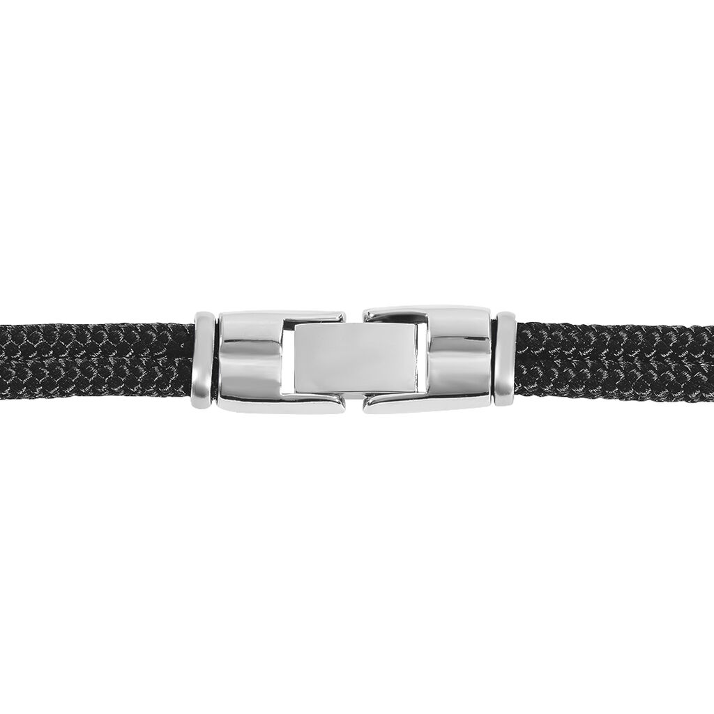 Bracelet Sayaline Acier Blanc - Bracelets cordons Homme | Marc Orian