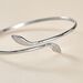Bracelet Jonc Maisha Argent Blanc - Bracelets joncs Femme | Marc Orian