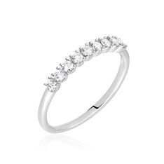 Bague Eloise Or Blanc Diamant - Alliances Femme | Marc Orian