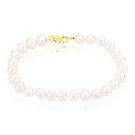 Bracelet Merrane Or Jaune Perle De Culture - Bracelets chaînes Femme | Marc Orian