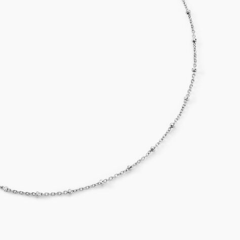 Chaine Kathi Argent Blanc - Colliers ras du cou Femme | Marc Orian