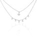 Collier Delfine Argent Blanc - Colliers multirangs Femme | Marc Orian