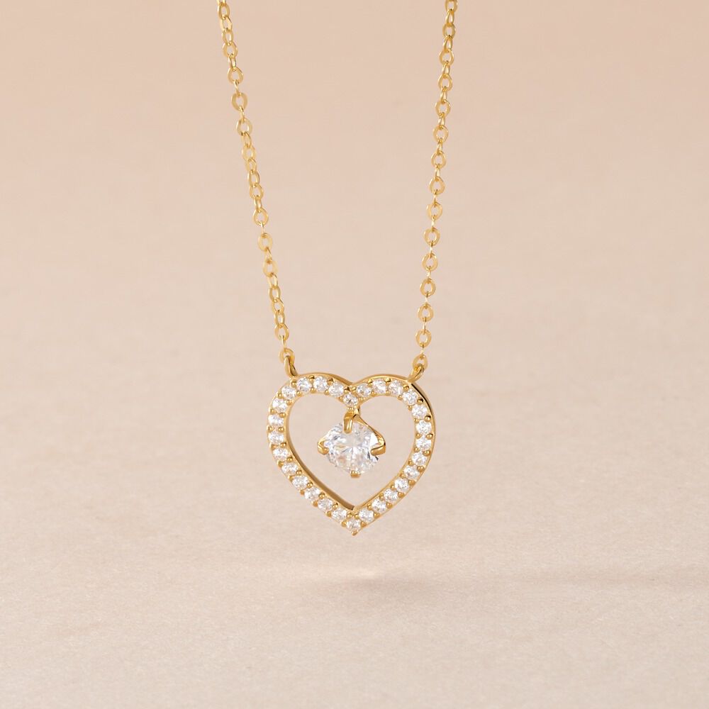 Collier Cortney Or Jaune Oxyde De Zirconium - Colliers avec pierres Femme | Marc Orian