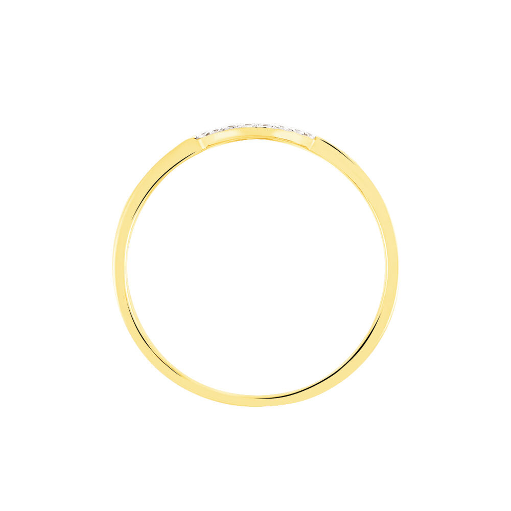 Bague Anahide Or Jaune Oxyde De Zirconium - Bagues avec pierre Femme | Marc Orian