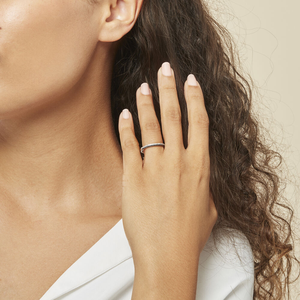 Bague Maissara Or Blanc Diamant - Bagues pierres précieuses Femme | Marc Orian