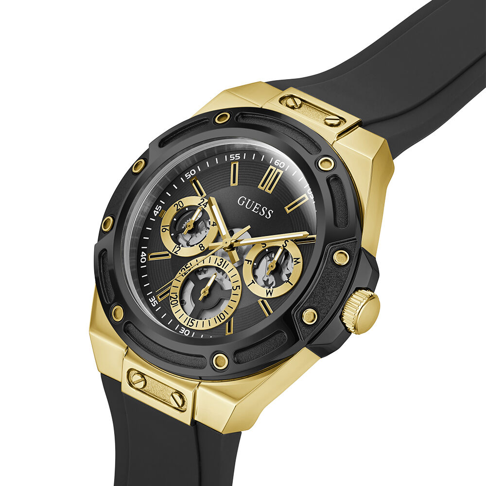 Montre Guess Carver Noir - Montres &eacute;tanches Homme | Marc Orian