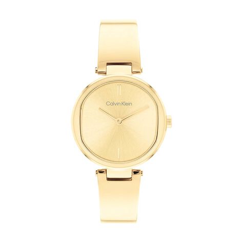 Montre Calvin Klein Elevadted Doré - Montres Femme | Marc Orian