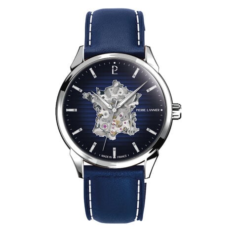 Montre Pierre Lannier Monarck Bleu - Montres Homme | Marc Orian