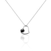Collier Isalyne Argent Blanc Céramique
