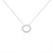 Collier Florange Argent Blanc Oxyde De Zirconium - Colliers avec pierres Femme | Marc Orian