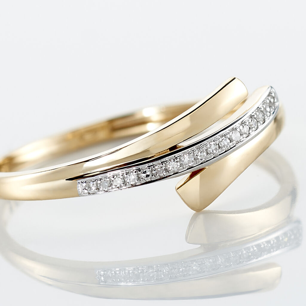 Bague Melia Or Jaune Diamant - Bagues Femme | Marc Orian