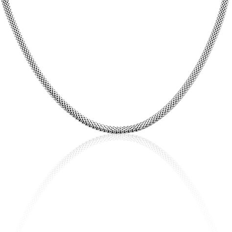 Collier Maille Argent Blanc Christine - Chaines Femme | Marc Orian