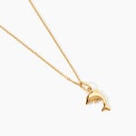 Pendentif Haizia Dauphin Or Jaune - Pendentifs Famille | Marc Orian