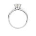 Bague Solitaire Samantha Or Blanc Diamant - Solitaires Femme | Marc Orian