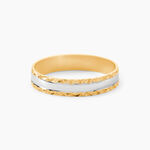 Alliance Janello Or Bicolore - Alliances duo Unisex | Marc Orian