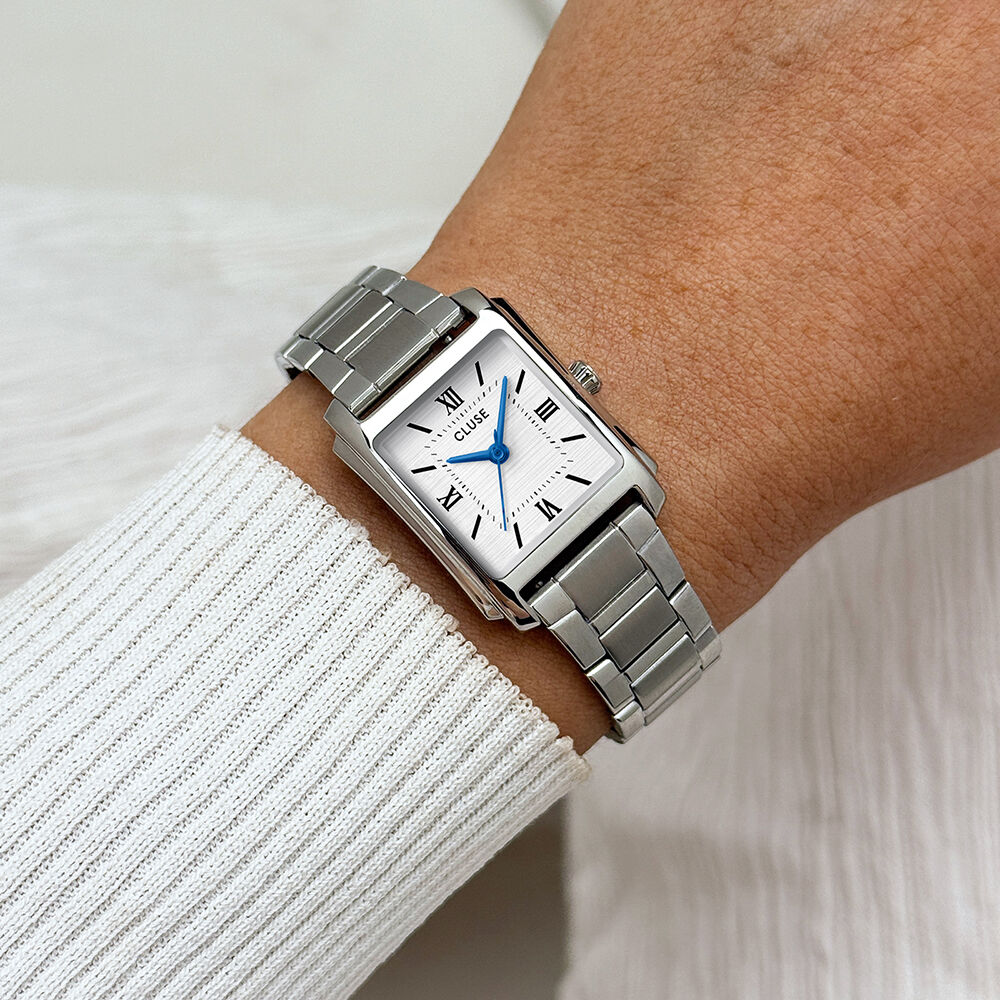 Montre Cluse Angl&eacute;e Argent&eacute; - Montres &eacute;tanches Femme | Marc Orian