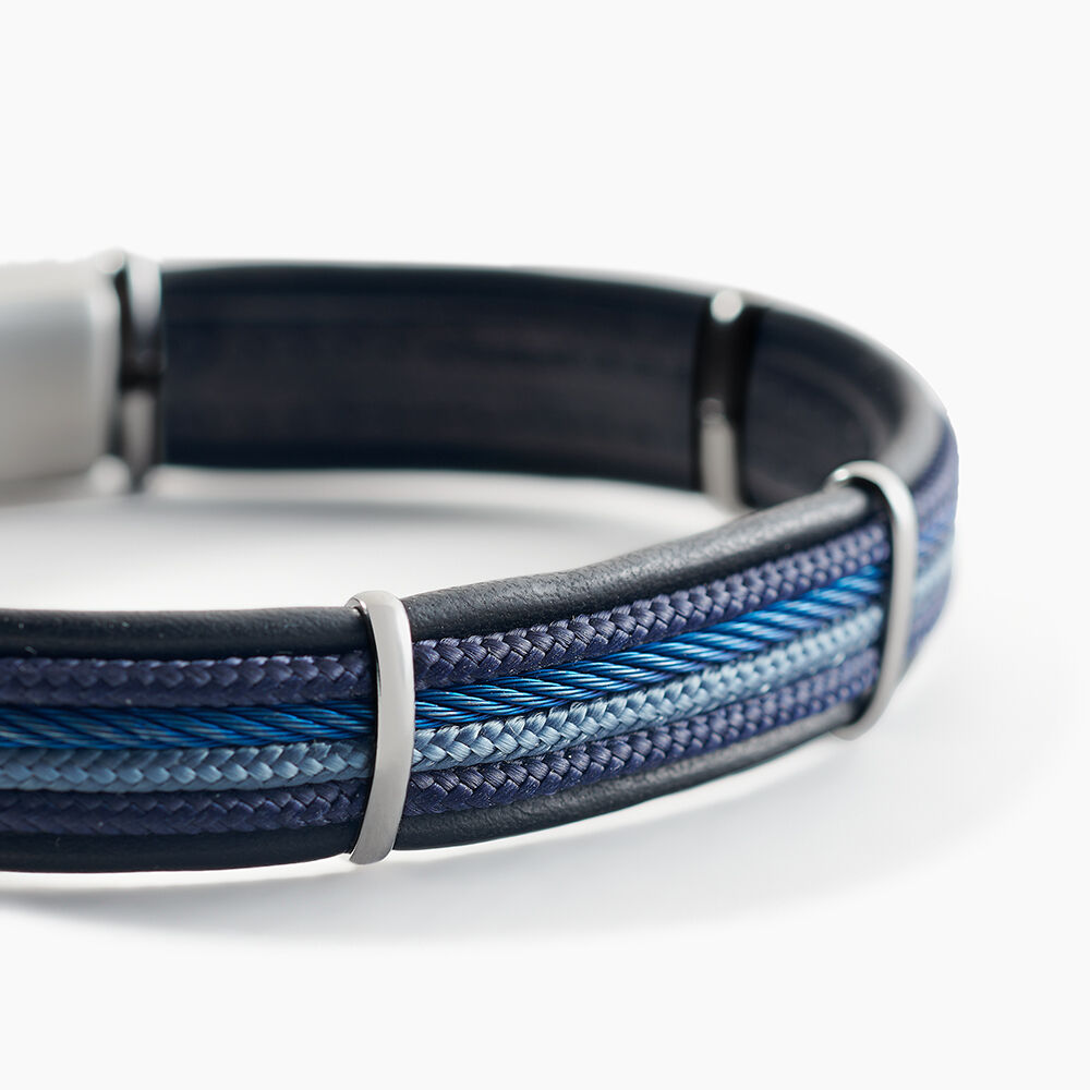 Bracelet Jourdan Marin Cuir Multicolore - Bijoux Homme | Marc Orian
