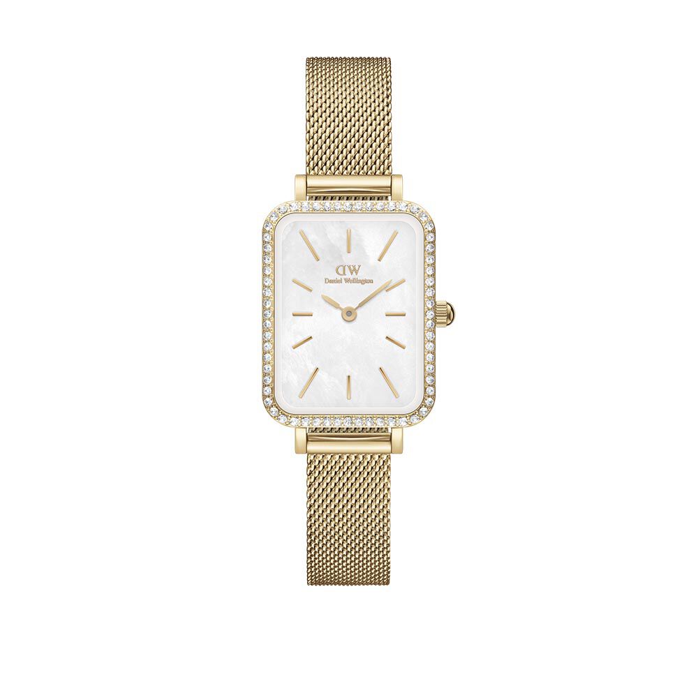 Montre Daniel Wellington Quadro Nacre Blanche - Montres étanches Femme | Marc Orian