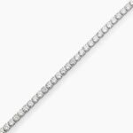 Bracelet Lou-anne Argent Blanc Oxyde De Zirconium Blanc - Bracelets cha&icirc;nes Femme | Marc Orian