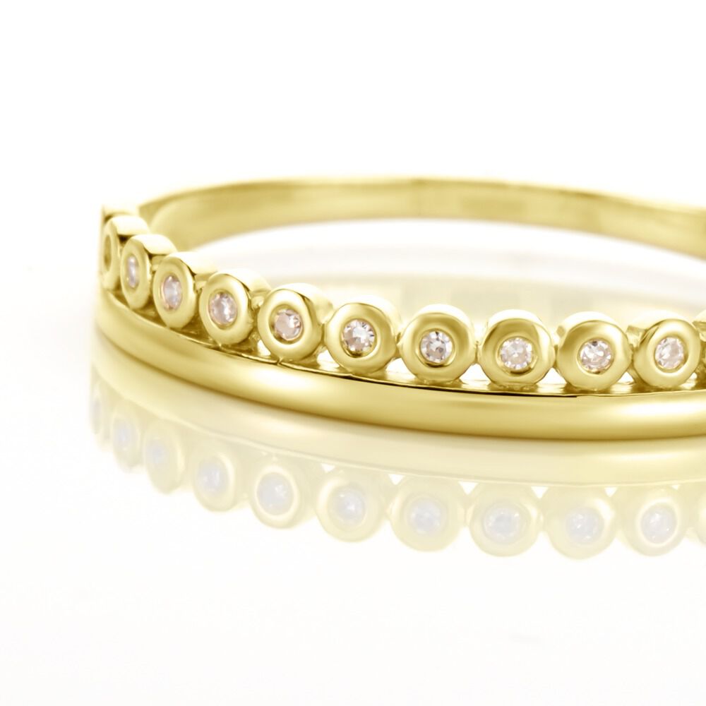 Bague Ursina Or Jaune Diamant - Parures de mariage Femme | Marc Orian
