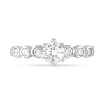 Bague Didiane Argent Blanc Oxyde De Zirconium - Bijoux fantaisie Femme | Marc Orian