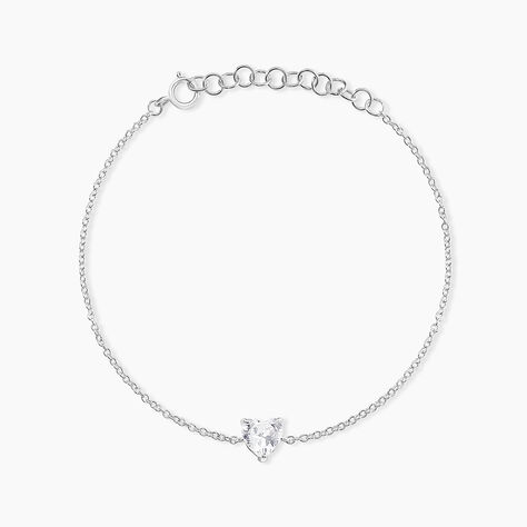 Bracelet Argent Schull Oxyde De Zirconium - Bracelets fantaisie Femme | Marc Orian