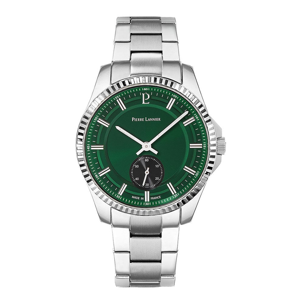 Montre Pierre Lannier Metropolitain Vert - Montres étanches Homme | Marc Orian