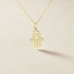 Pendentif Fatmah Or Jaune - Pendentifs Famille | Marc Orian