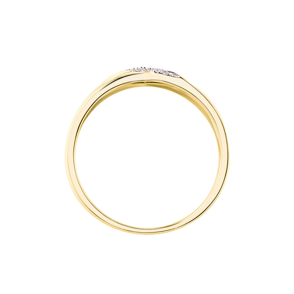 Bague Grasiella Or Jaune Diamant - Parures de mariage Femme | Marc Orian