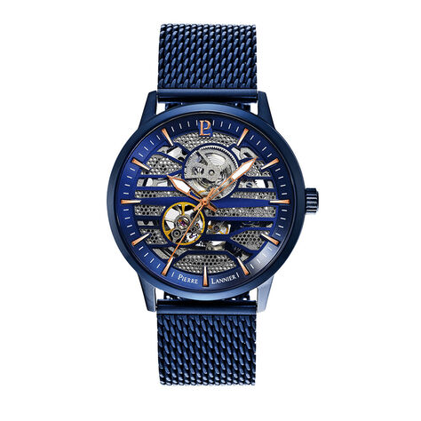 Montre Pierre Lannier Impact Bleu - Montres automatique Homme | Marc Orian