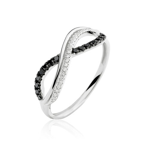 Bague Rejane Or Blanc Diamant - Bagues pierres précieuses Femme | Marc Orian