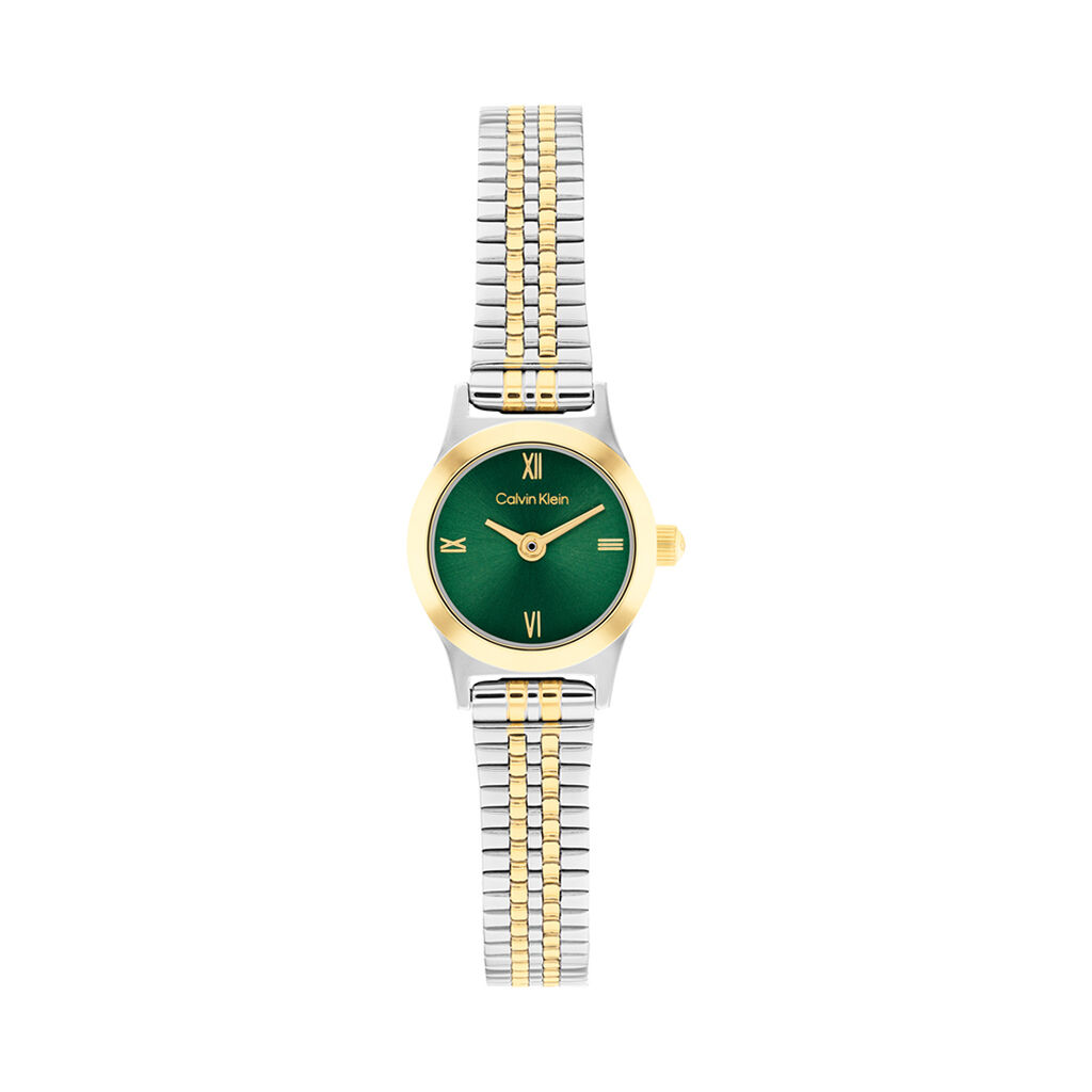 Montre Calvin Klein Ck Contemporary Vert - Montres &eacute;tanches Femme | Marc Orian