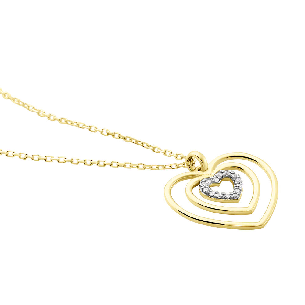 Collier Or Jaune Serrena Diamants - Colliers avec pierres Femme | Marc Orian