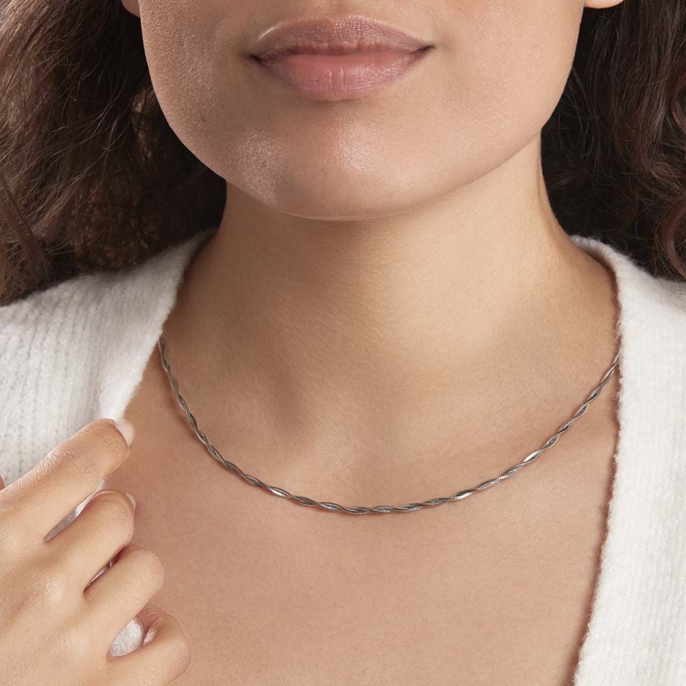 Collier Ciel Argent Blanc - Chaines Femme | Marc Orian