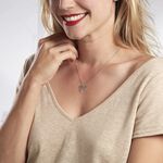 Collier Tyfen Argent Blanc - Colliers fantaisie Femme | Marc Orian