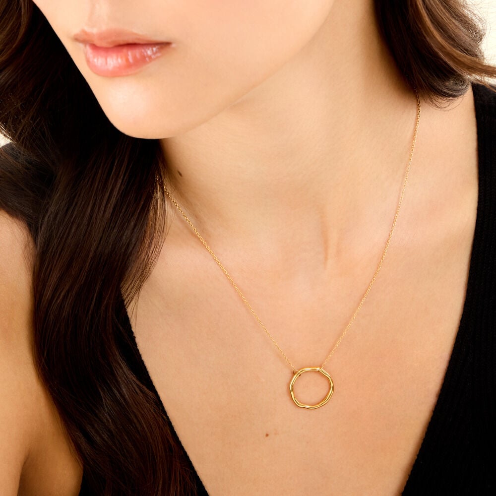 Collier Helma Acier Jaune - Colliers fantaisie Femme | Marc Orian