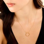 Collier Helma Acier Jaune - Colliers fantaisie Femme | Marc Orian