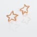 Boucles D'oreilles Puces Alphonsine Etoile De Mer Or Rose - Puces Femme | Marc Orian