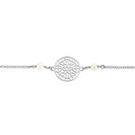 Bracelet Selia Argent Blanc Perle De Culture - Bracelets fantaisie Femme | Marc Orian