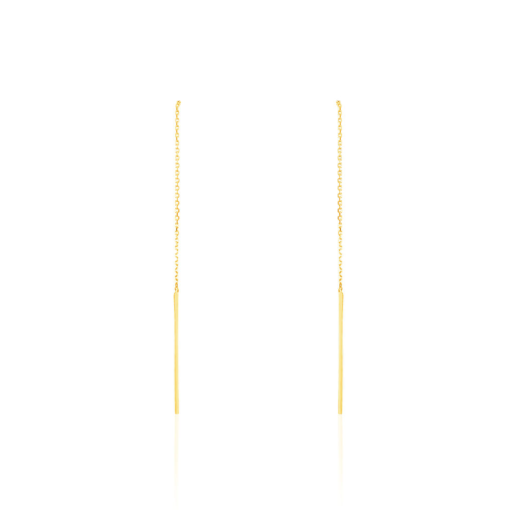 Boucles D'oreilles Pendantes Pura Or Jaune - Pendantes Femme | Marc Orian