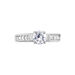 Bague Solitaire Mady Argent Blanc Oxyde De Zirconium - Solitaires Femme | Marc Orian