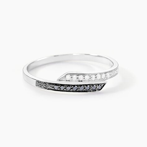 Bague Nazima Or Blanc Diamant - Bagues pierres pr&eacute;cieuses Femme | Marc Orian