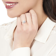 Bague Solitaire Gatiane Argent Oxyde De Zirconium - Bagues Solitaire Femme | Marc Orian