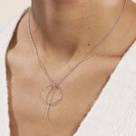 Collier Enissa Argent Blanc - Colliers fantaisie Femme | Marc Orian