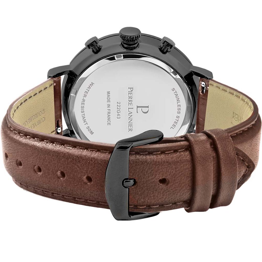 Montre Pierre Lannier Baron Noir - Montres Homme | Marc Orian