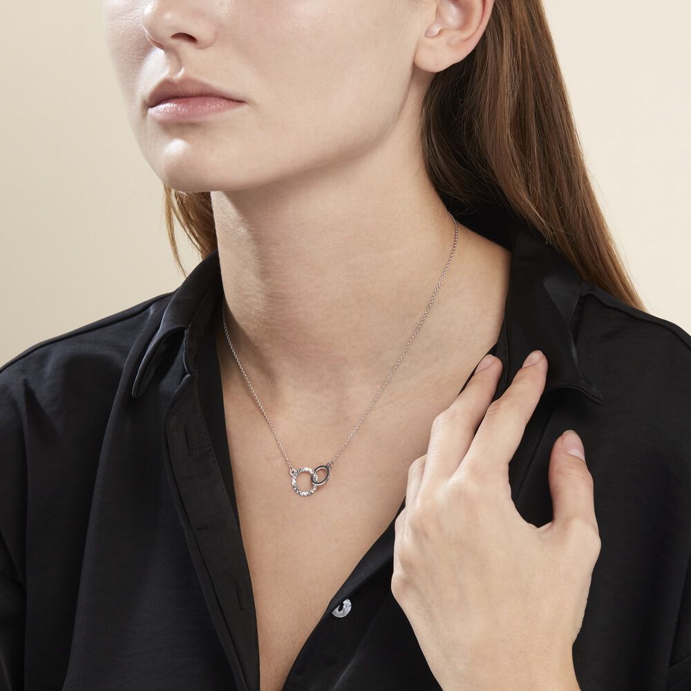 Collier Argent Blanc Ula - Colliers Femme | Marc Orian