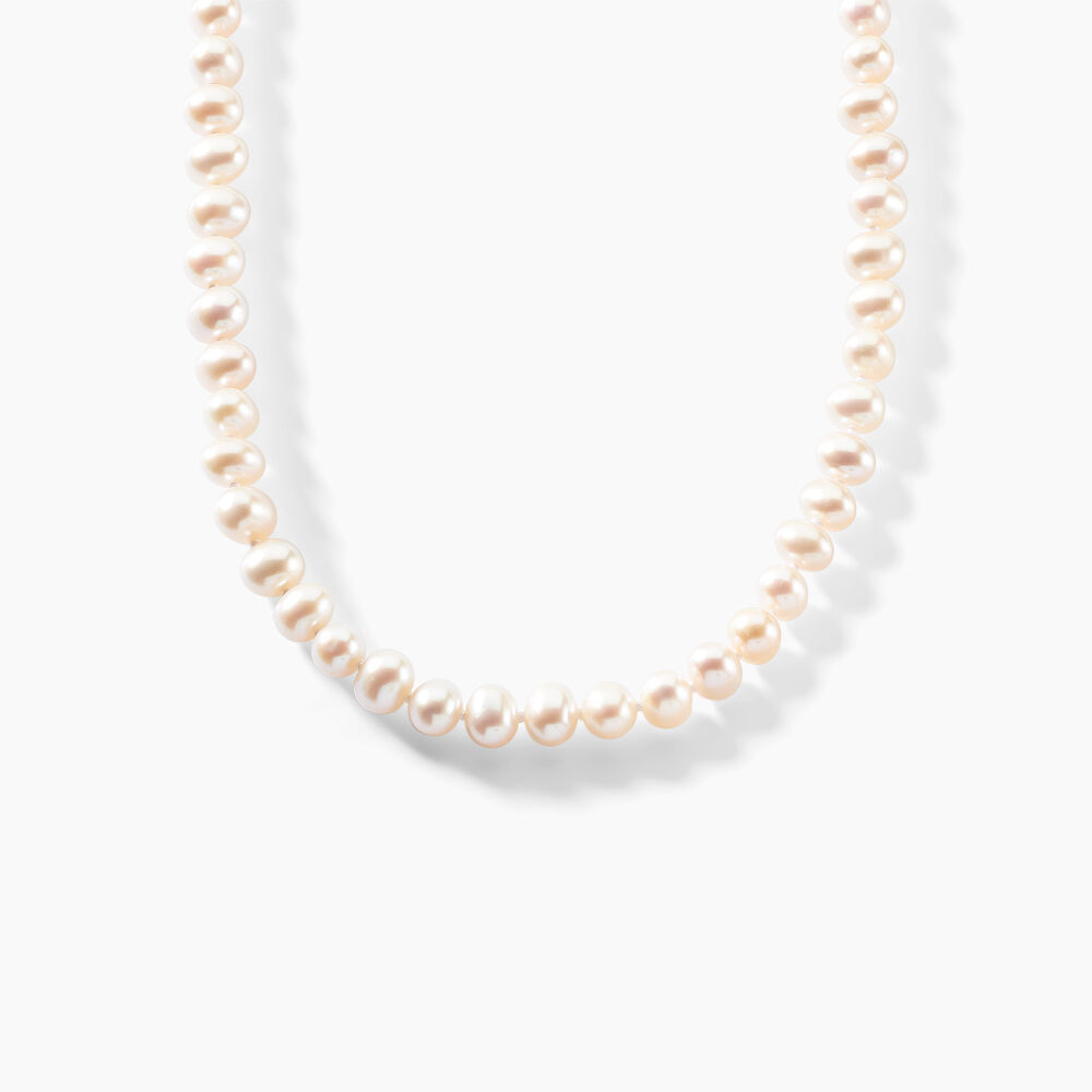 Collier Baroque Or Jaune Perle De Culture - Colliers avec pierres Femme | Marc Orian